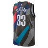 Muške NBA Dres Brooklyn Nets Nic Claxton Nike 2023-24 City Edition Crno Swingman